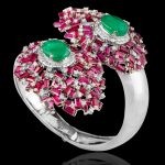 Diamond,Ruby & Emerald Bracelet