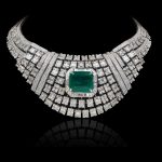 Diamond & emerald Necklace