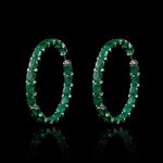 Emerald Hoops